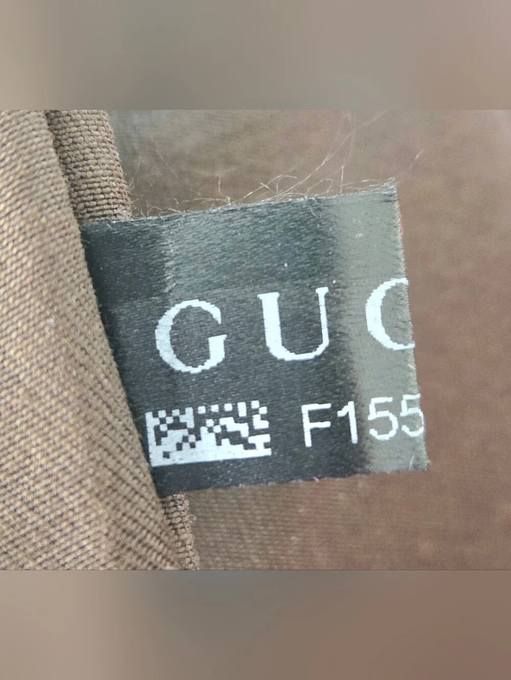 Y2K VINTAGE GUCCI QUEEN BOW GG MONOGRAM HOBO SHOULDER BAG.